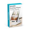 Stolní držák na telefon – nastavitelný, skládací – 111 × 66 × 27 mm – bílý