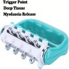 Zmírněte celulitidu, bolest spouštěcích bodů a svalové napětí tímto mini myofasciálním uvolňovacím nástrojem – ideální pro muže i ženy! Triggerpoint masážní přístroj