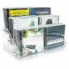1 ks Průhledný akrylový 3úrovňový CD stojan