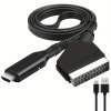 1 ks Adaptérní kabel Scart-HDTV, model 2024