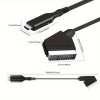 1 ks Adaptérní kabel Scart-HDTV, model 2024