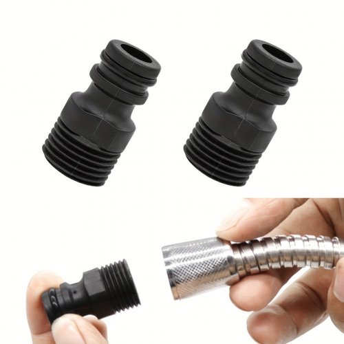 4 kusy PVC plastový spirálový adaptérový nástavec