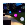 Voděodolná LED zahradní lampa s dálkovým ovladačem