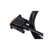 HDMI kabel se zlatým konektorem, s Full HD D-sub kabelem
