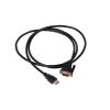 HDMI kabel se zlatým konektorem, s Full HD D-sub kabelem