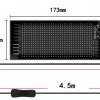 Vícejazyčný LED pixelový panel do auta (1 displej + 1 kabel)