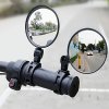 2 ks Nastavitelná a otočná cyklistická zpětná zrcátka