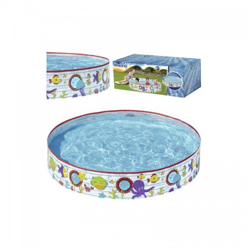 Dětský bazén 152x25 cm BESTWAY 55029, zahradní hra, rodinná zábava, letní vodní zábava, dětský bazén online nákup