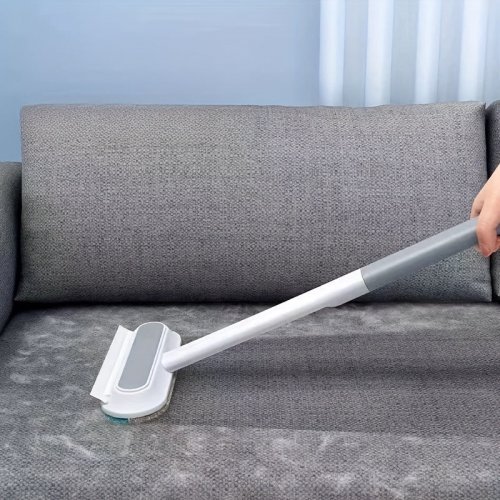 Kartáč na odstraňování srsti domácích zvířat s dlouhou rukojetí