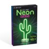Neonová LED lampa – zelený kaktus – 3 x AA + USB – 18,5 x 8,5 x 28 cm