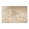 Prostírání – vzor listů – PVC – 45 × 30 cm – zlaté