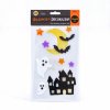 Halloweenové gelové okenní samolepky – 15 x 25 cm – 3 varianty