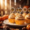 Sada papírových košíčků na muffiny – s tyčinkami – 24 + 24 ks