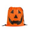 Halloweenový batoh - dýně - se stahovací šňůrkou - 39,5 x 34 cm