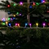 Světelný řetěz – 20 m – barevný – 400 LED – 100–240 V – 6 W – průhledný kabel