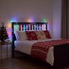 Světelný řetěz – 30 m – barevný – 600 LED – 220–240 V – 6 W – průhledný kabel