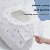 20 kusů jednorázových WC krytů na sedadlo, se zaječím vzorem