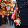 Vánoční přívěsek na klíče – TPR figurka – na zavěšení – 4 druhy