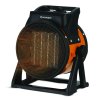 Dílenský ohřívač - PTC - 1000 / 2000 W - oranžová/černá