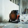 Dílenský ohřívač - PTC - 1000 / 2000 W - oranžová/černá