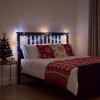 Světelný řetěz – 10 m – 400 teplých bílých &amp;amp; 100 studených bílých LED – 100-240V – 6W – bílý kabel