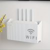 Nástěnná úložná skříňka na router a set-top box