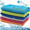 Rychleschnoucí sportovní ručník s úložným boxem