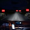 Reflexní uhlíková auto samolepka, tuningový proužek na auto