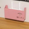 Nástěnná úložná skříňka na router a set-top box