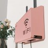 Nástěnná úložná skříňka na router a set-top box