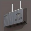 Nástěnná úložná skříňka na router a set-top box
