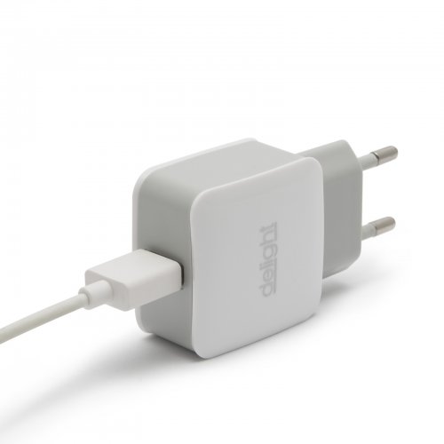 USB síťový adaptér bílý