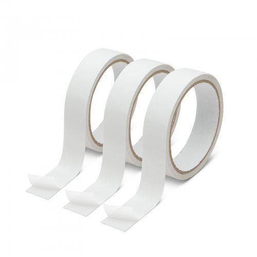 Sada oboustranných lepicích pásek – 8 m × 24 mm – 3 ks