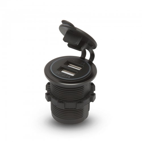 Vestavná USB zásuvka místo autozapalovače 2 x USB – 5V