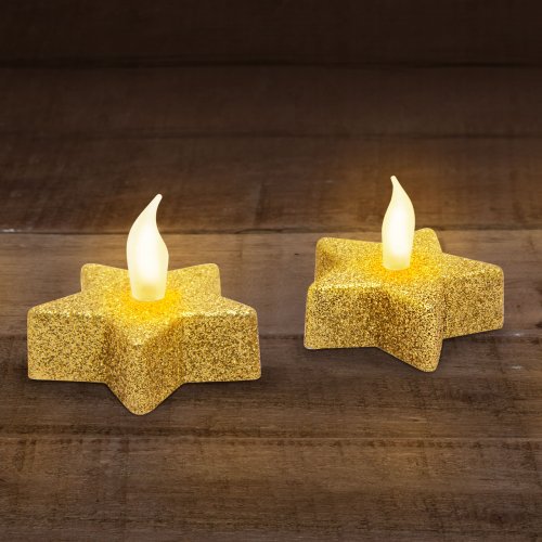 LED čajová svíčka 2 ks / blister