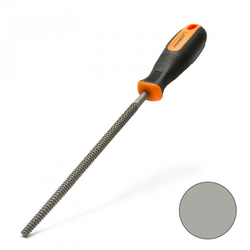 Rašple na dřevo - kulatá, tupý konec - středně hrubá