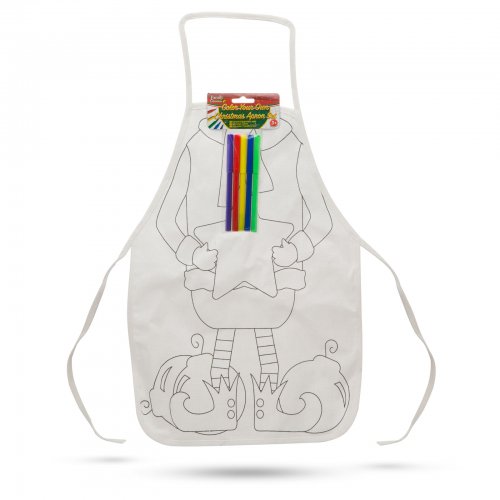 Zástěra "Vymaluj si sám" 56 x 34 cm