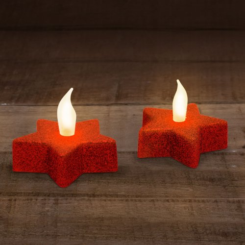 LED čajová svíčka 2 ks / blistr