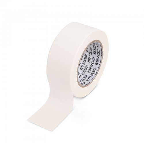 Maskovací páska – s lepidlem na vodní bázi – 50 m x 48 mm – bílá
