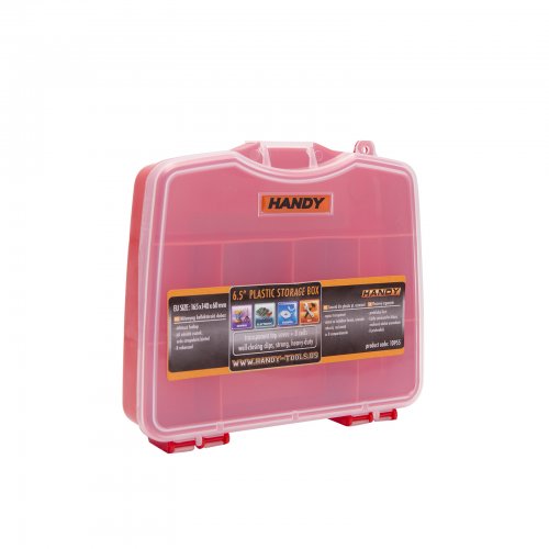 Plastový kufřík na příslušenství 6,5" - 165 x 140 x 60 mm