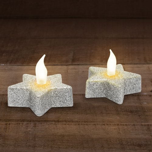 LED čajové svíčky 2 ks / balení