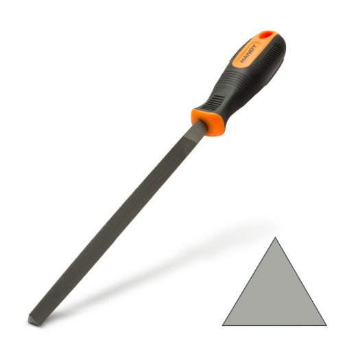 Přesná pila na kovy – trojúhelníková – dvojitý průřez – středně hrubá