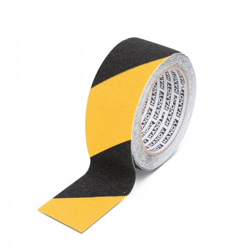 Páska proti skluzu – 5 m x 50 mm – žlutá / černá