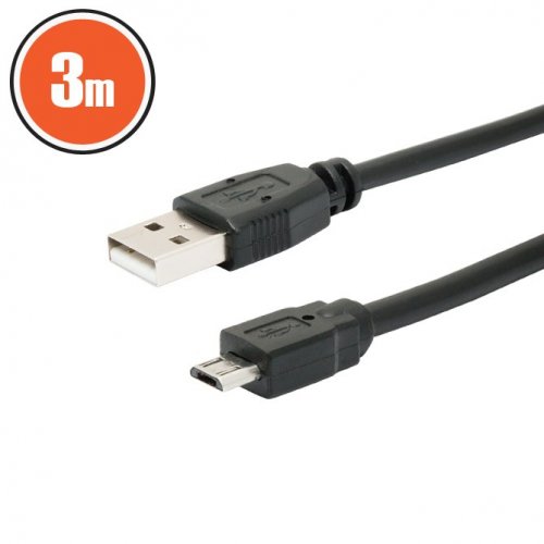 USB kabel 2.0 3 m