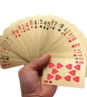 Luxusní pokerové karty Zlaté
