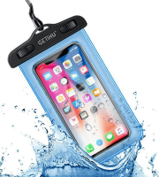 Vodotěsné pouzdro na telefon Modré