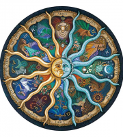 Puzzle 1000 ks - Bohémský horoskop