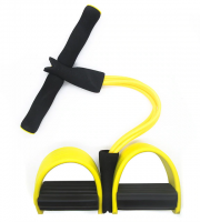 Fitness posilovací lano žluté