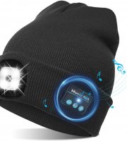 Bluetooth čepice s LED osvětlením