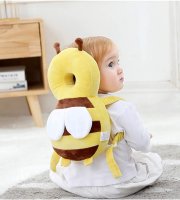 Polštářek na ochranu hlavy pro děti - Včela